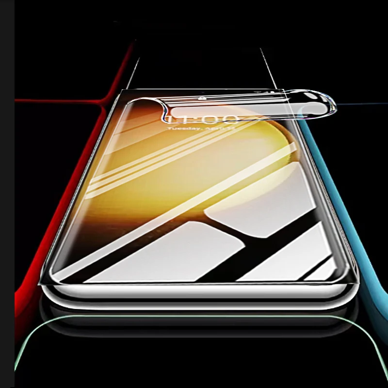 Filme de hidrogel para Samsung Galaxy S24 Ultra, S23 FE, protetor de tela, película protetora, não vidro em S22, S21, S20 Ultra Plus, 4-1pcs