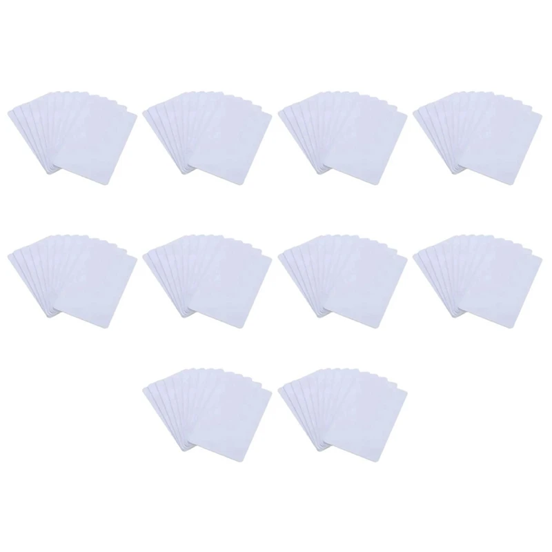 

2025 New-100PCS RFID Nfcsmart Chip Badge Clone 0 Sector Writable Tag UID Access Control Thin Card 13.56Mhz Rewritable Copy Key