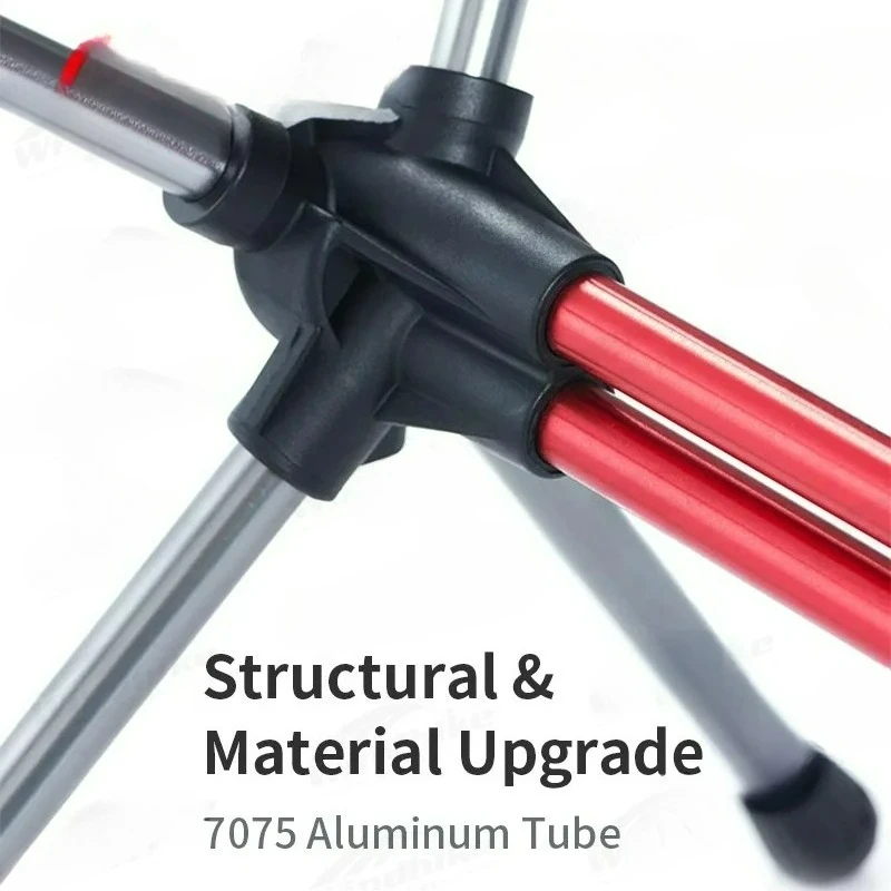 Customizable   High Back Ultralight Folding Chair Portable 120Kg Load Travel Rocking Chairs Outdoor