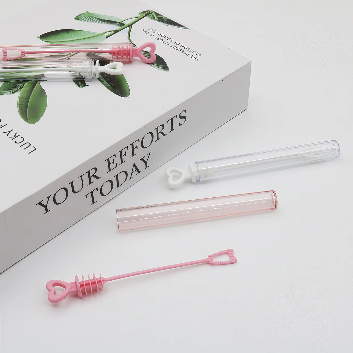 20/50pcs Love Heart Wand Tube Bubble Soap Bottle Wedding Gifts for Guests Birthday Party Favors Decoration Supplies