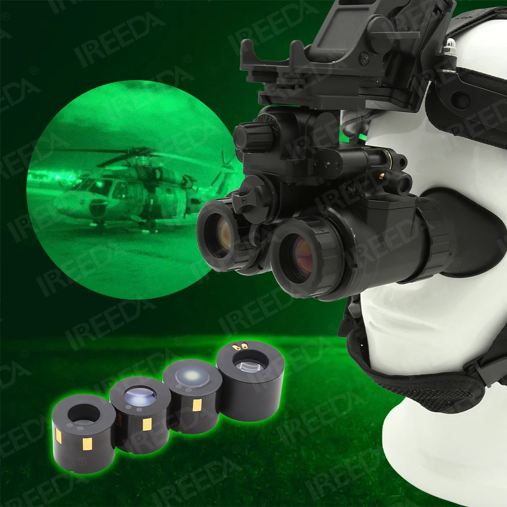 

IREEDA PVS-31 Night Vision Thermal Binocular With White Or Green Phosphor Gen2+ FOM 1600+ FOV 50° Ordinary Shell
