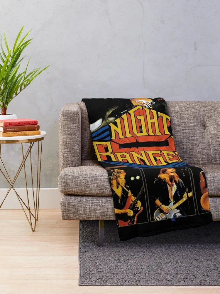 2022 the night ranger tour Throw Blanket Hairys Nap anime Blankets For Sofas Blankets