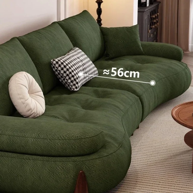 

m living room Sofa dark green fabric art home living room Bedroom modern couch design lounge wohnzimmersofas sofas furniture m