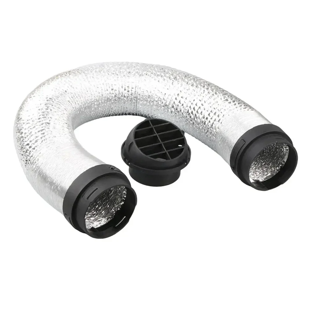 

Air Outlet Panel Diesel Heater Duct 150 Cm 59 Inch 75mm Diesel Heater Duct Vehicle Heating Removable Air Outlet