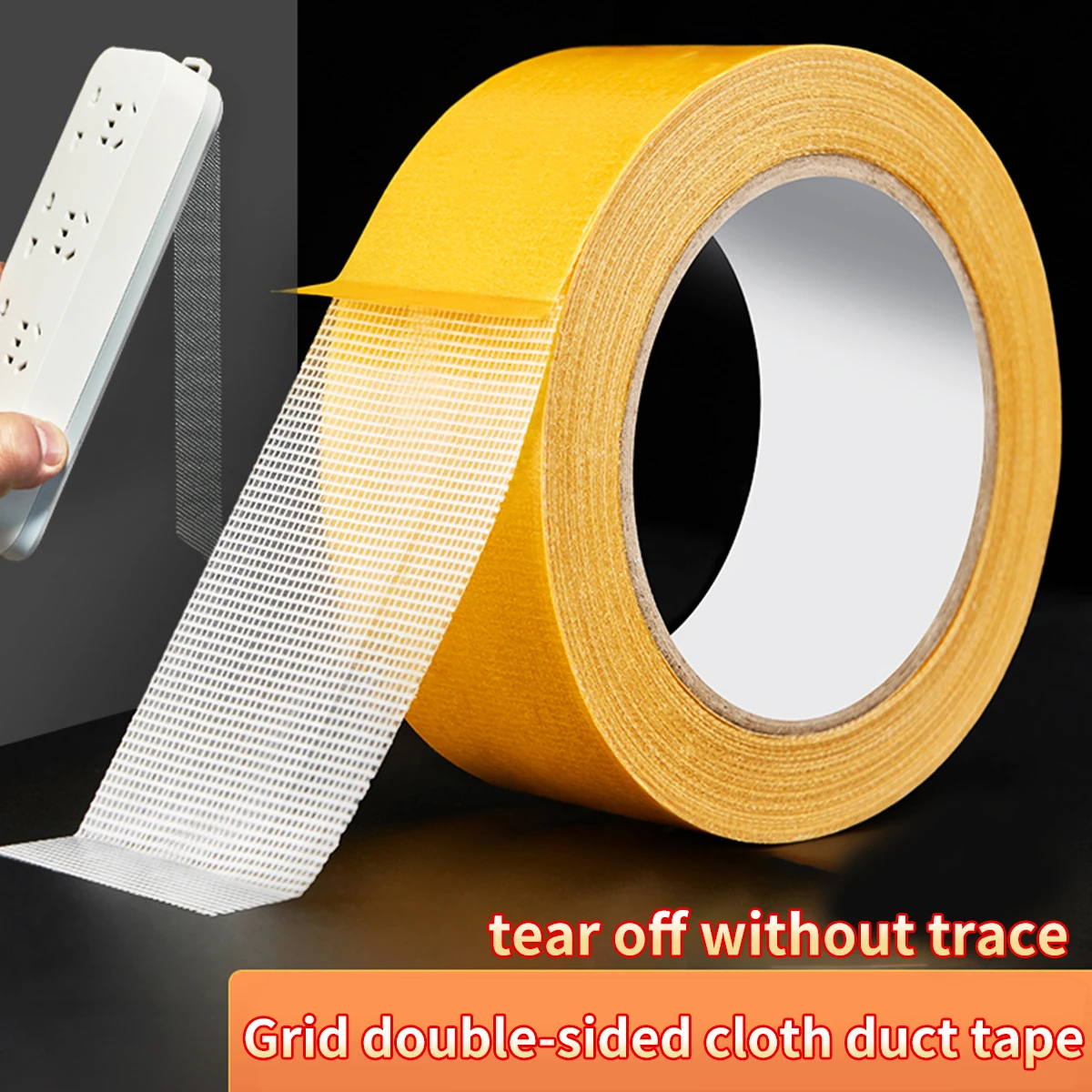 Nastro adesivo biadesivo Ad alta viscosità Forte adesione Adesivi murali Tappeto fisso Nastro adesivo antitraccia Gadget da cucina