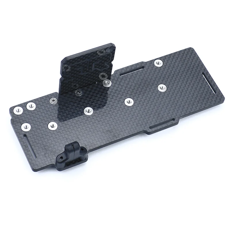 คาร์บอนไฟเบอร์แบตเตอรี่ชุดถาดแบตเตอรี่กล่องสําหรับ 1/8 ARRMA TYPHON KRATON MOJAVE NOTORIOUS รถบรรทุกอะไหล่อัพเกรด