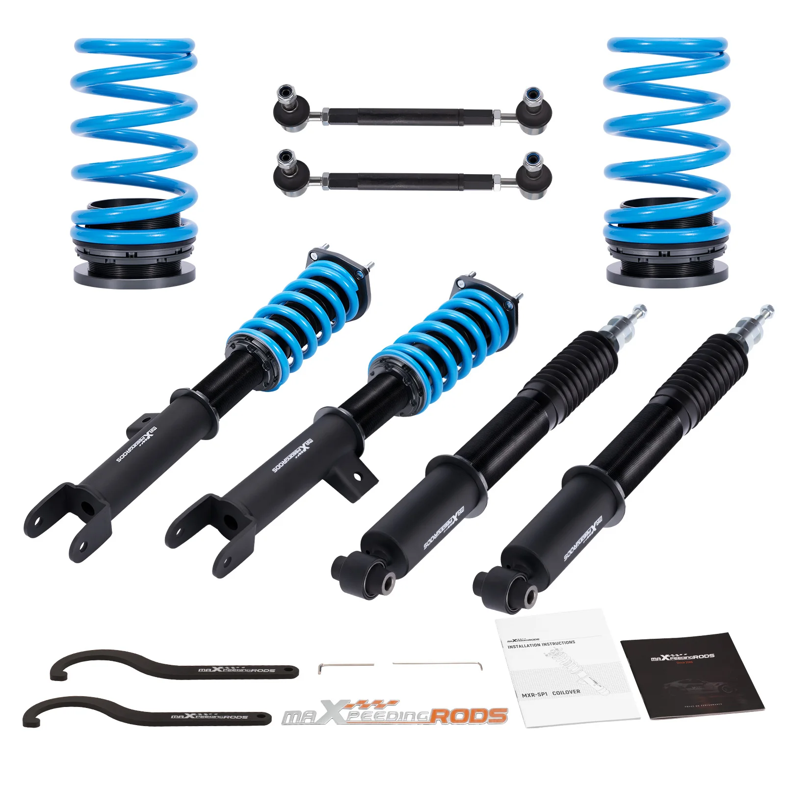 Damper Adjustable Coilover Struts Shock Absorbers for tesla Model Y RWD 2020+