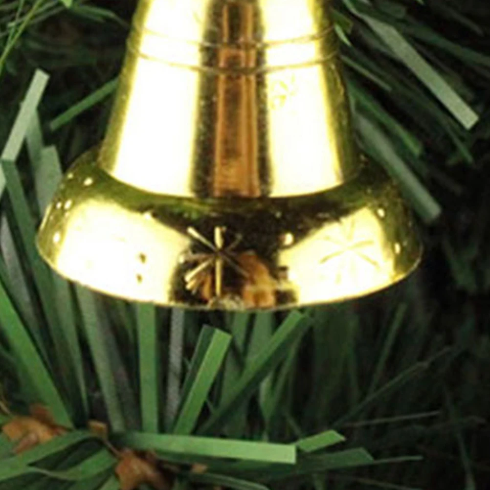

18 Pcs Christmas Tree Bell Pendant Craft Bells Large Ornaments Hanging Mini Man
