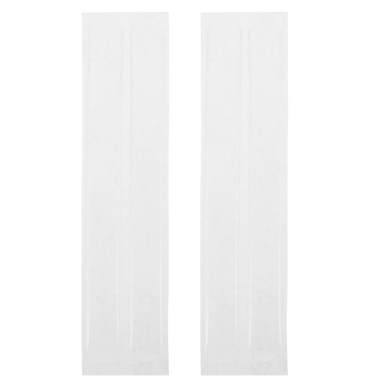 

2 Pcs Car Door Side Anti Collision Strips Transparent Bumper Protectors Door Strip Scratch Resistant Silicone Easy