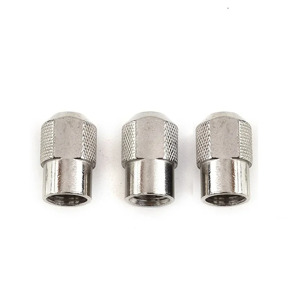 3pcs M8x0.75 Drill Chuck Electric Grinder Chuck Nut Collet Drill Bit Cap Fixture Tools For Dremel Rotary Tool