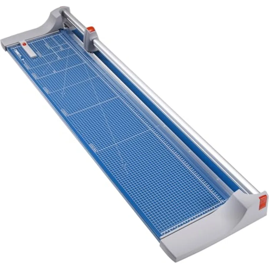 

448 Premium Rotary Trimmer 51" Cut Length 20 Sheet Ccity Self-Sharpening Automatic Clamp German Engineered Paper Cutter