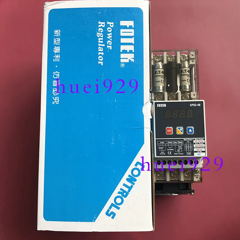 

Original And Genuine Taiwan Yangming FOTEK Power Regulator EPS3-40 Fake One Penalty Ten