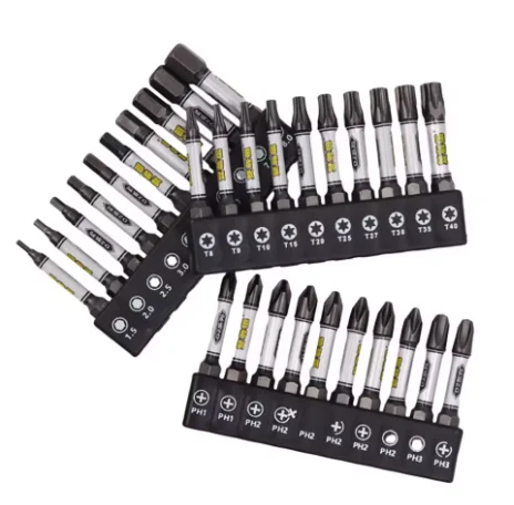 1/4 Inch Magnetic Screwdriver Bit Set Torx Hexagonal Cross Head Impact Drill Batch Head Tamper Proof for E-commerce SEO