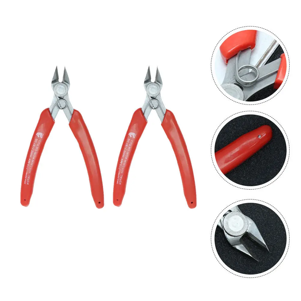 

2Pcs Cutting Cutters Stainless Steel Wire Stripper Pliers Durable Repair Tool Clamp Pliers Cutter Cutting Cutters