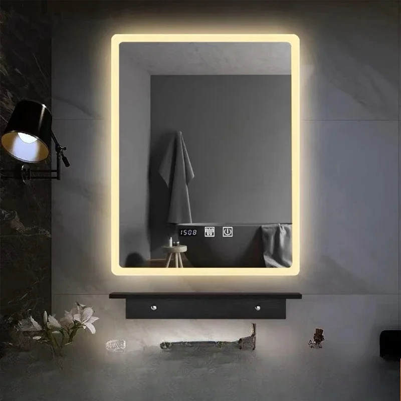 European Premium Quality Oak Full Length Mirror Mobile with Casters All Hardware Included Drawers for Laundry Room Easy Clean
