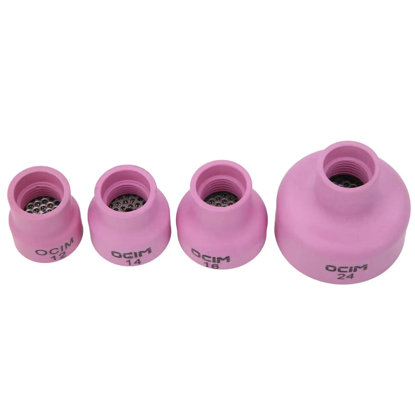 

Ceramic Welding Cup Set Alumina Torch Gas Lens Kit Industrial Supplies WP‑17/18/26 1.6 Ceramic Welding Cup Set Welding Cup Set