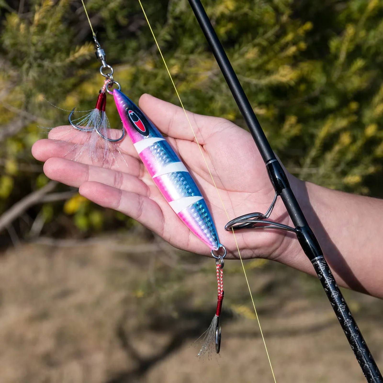 Goture Isca Slow Jig Luminosa 100g 150g 250g