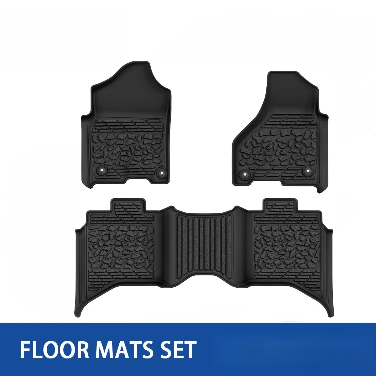 

Floor Mats Set for 2012-2018 Ram 1500 2500 3500 19-24 Ram 1500 Classic Crew Cab