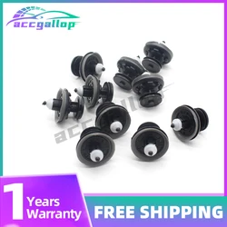 10x Interior Door Trim Panel Card Clips 6Q0868243 For VW Volkswagen Touran Tiguan Golf Passat Polo Car Plastic Rivets Fasteners