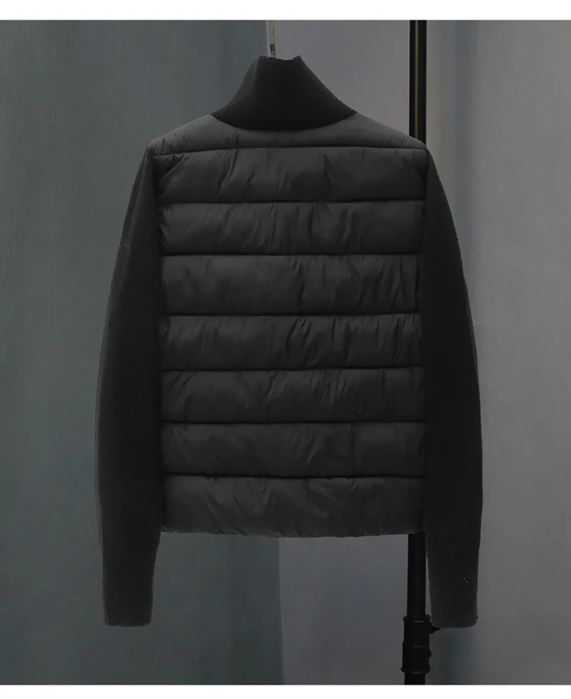 Winter Women's Jacket Thick Warm Short Parka Black Coats Woman Parkas Elegant Zipper Cotton Jackets Coat Female New