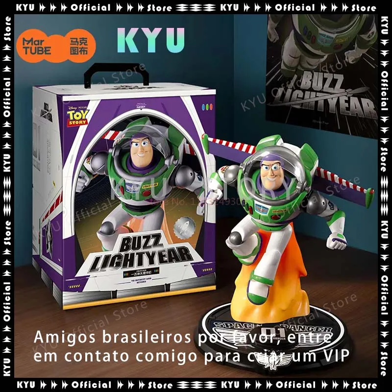 MarTUBE Disney Toy Story Buzz Lightyear Wireless Charging Decorative Lights Toy Story Birthday Gift for Boys and Girls