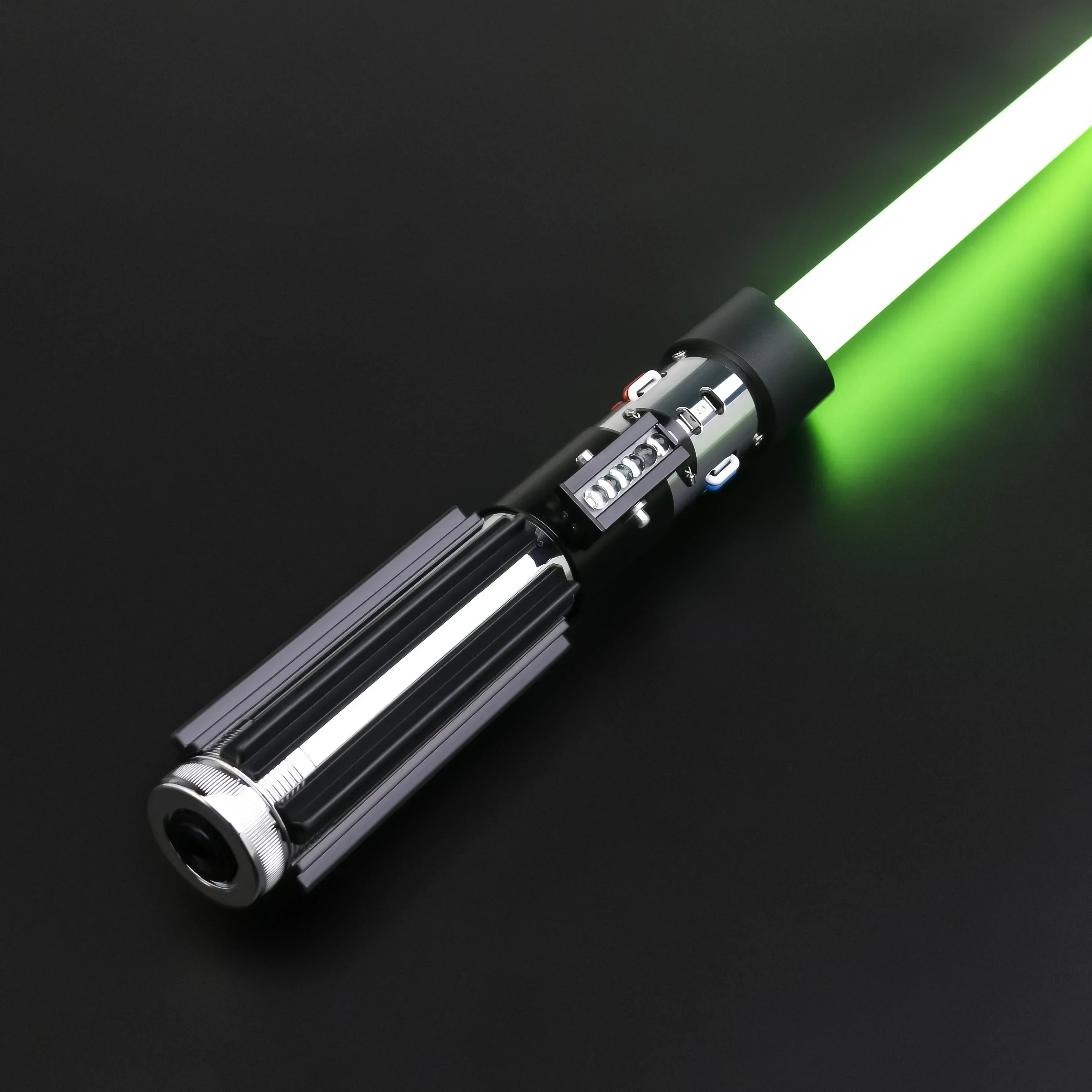 TXQSABER Darth Vader Neo Pixel Lightsaber Force Heavy Dueling Motion Control Smooth Swing Light Saber Infinite Color Changing