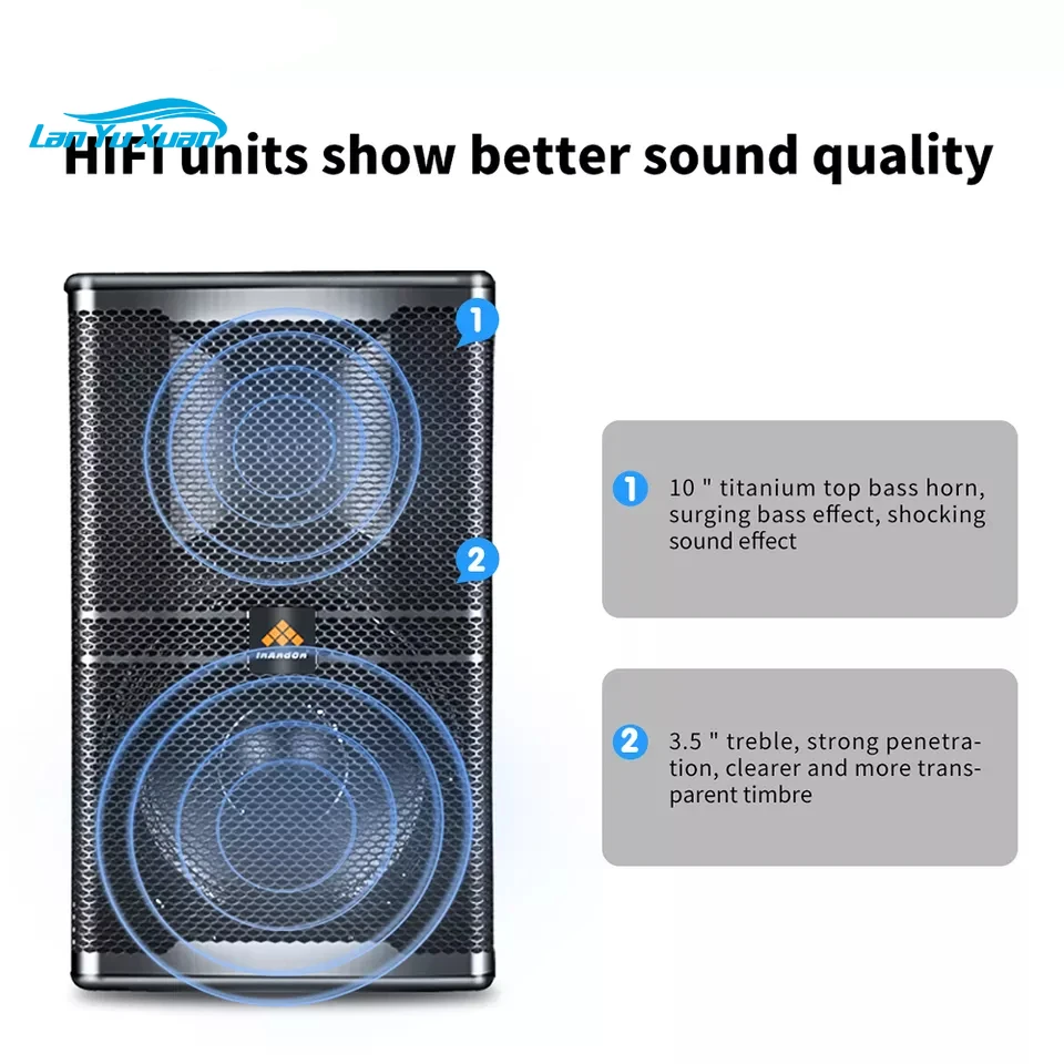 Top Professional Karaoke System KTV InAndon Multi-function KV-V5 Max Singing Machine 8TB WiFi Touch Screen 4K Karaoke player