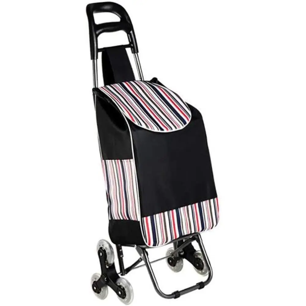 

Тележка для покупок с поворотными колесами и съемной водонепроницаемой сумкой, легкая, для продуктов, белья и многого другого