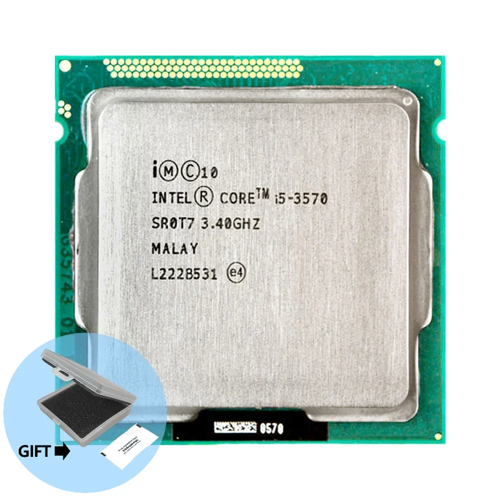 プロセッサーIntelCore i5-3570 i5 3570 3.4 GHzクアッドコア,クアッドコアプロセッサ,6m 77w lga 1155