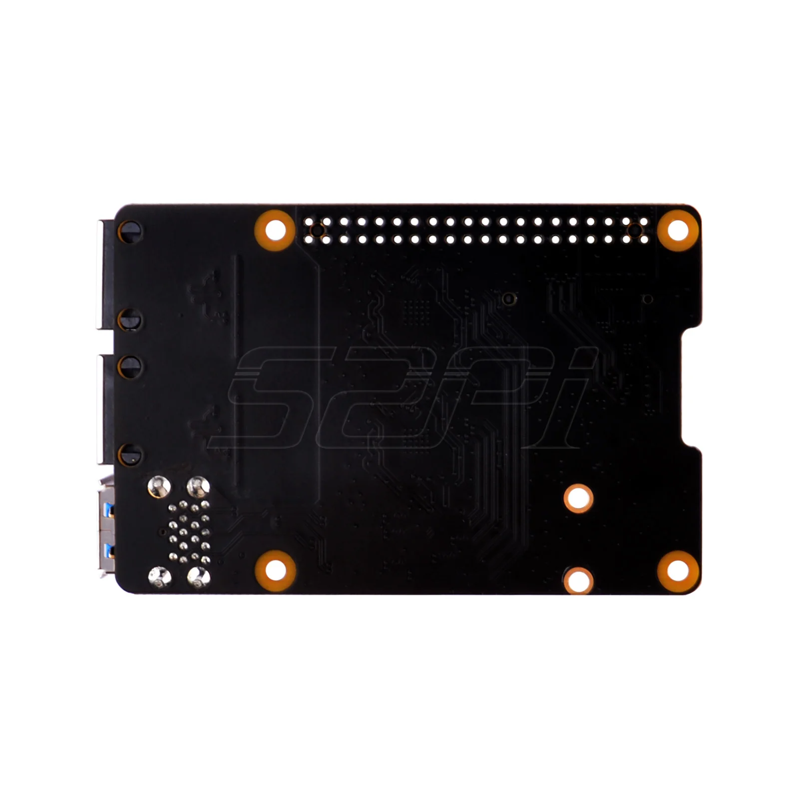 Imagem -02 - Placa Adaptadora de Extensão para Raspberry pi U2500 M.2 Nvme Dual Usb 3.0 a 2.5g