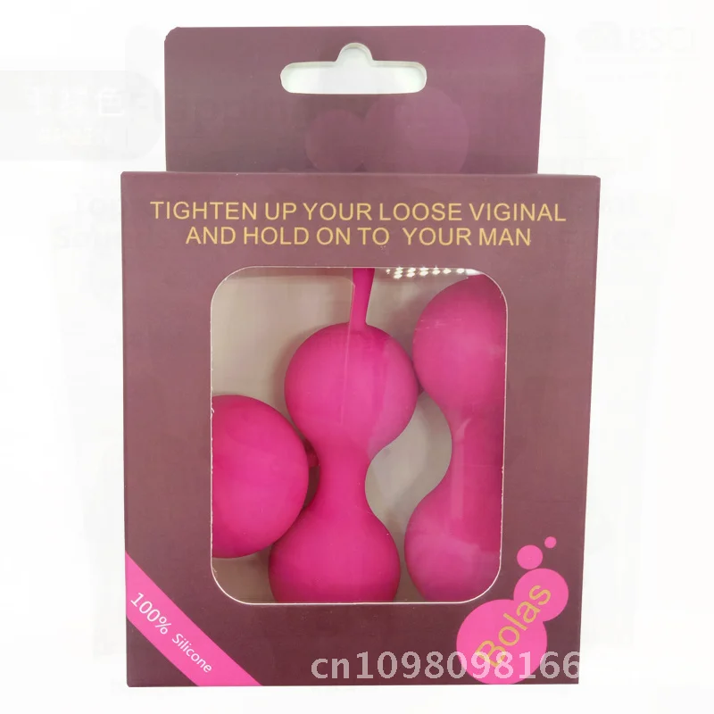 Pelota de ejercicio Kegel inteligente, mancuerna Vaginal, recuperación posparto, silicona, suministros de Fitness para adultos, negro, rosa, morado claro, oscuro