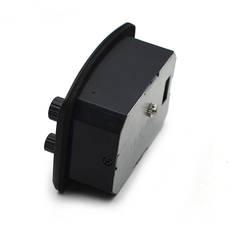 KLT-17A para guitarra acústica, ecualizador EQ de 3 bandas con sintonizador, 70x48mm