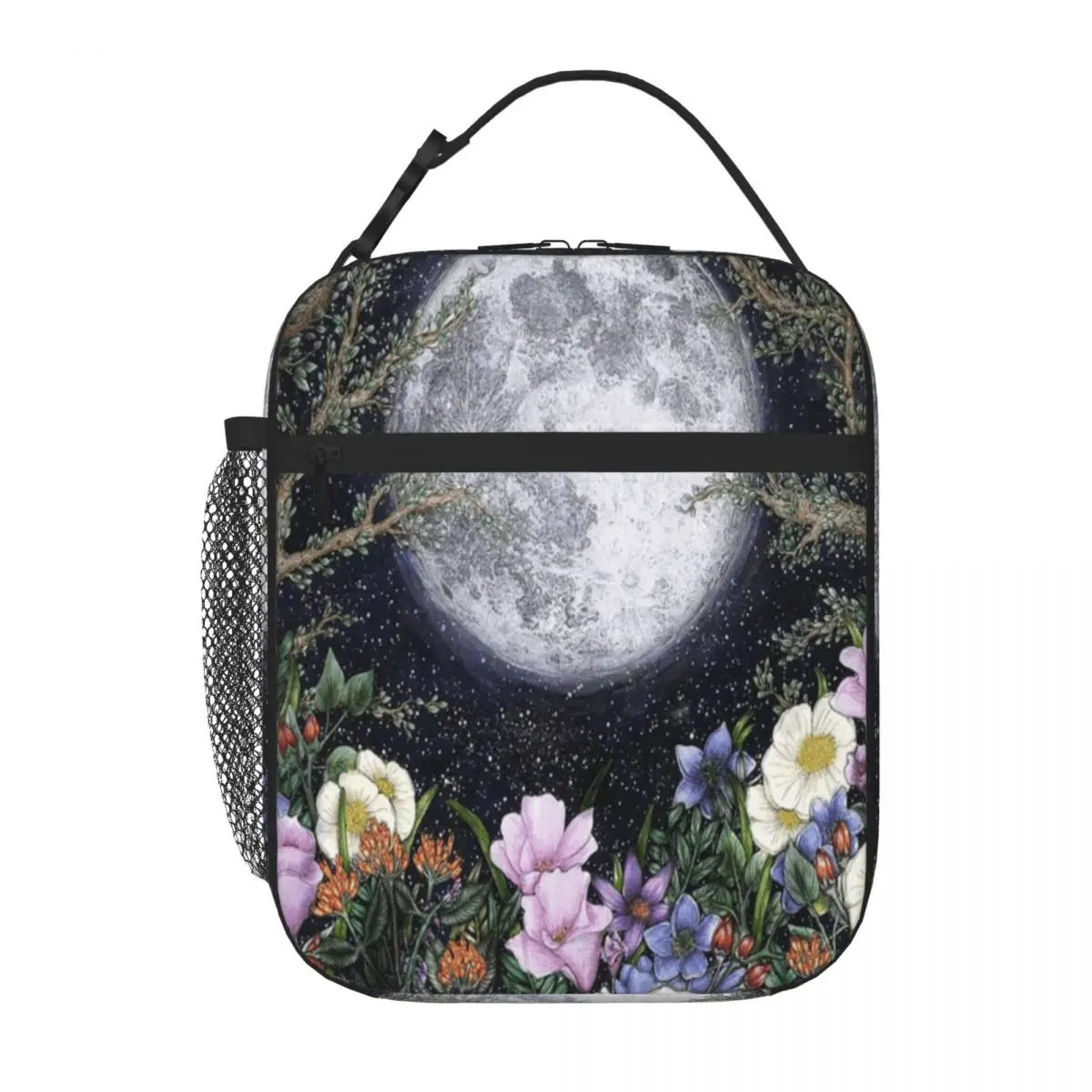 Hot Sale Midnight In The Garden II Pastel Meal Prep Bag Downtown Work Lightweight Lunch Bag