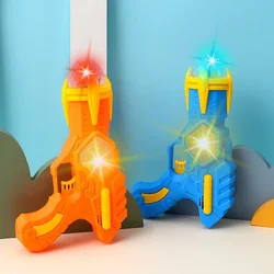 Nieuw kleurprojectiepistool Kindersimulatie Elektrisch speelgoed Muziekpistool Interactief geluid en licht speelgoedpistool Jongen speelgoedmodel