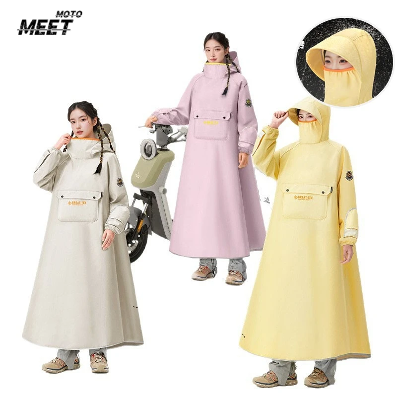 

Coverall Raincoat Rainpants Suit Full Body Rainstorm Prevention Electric Bicycle Motorcycle Riding Reflective Raincoat