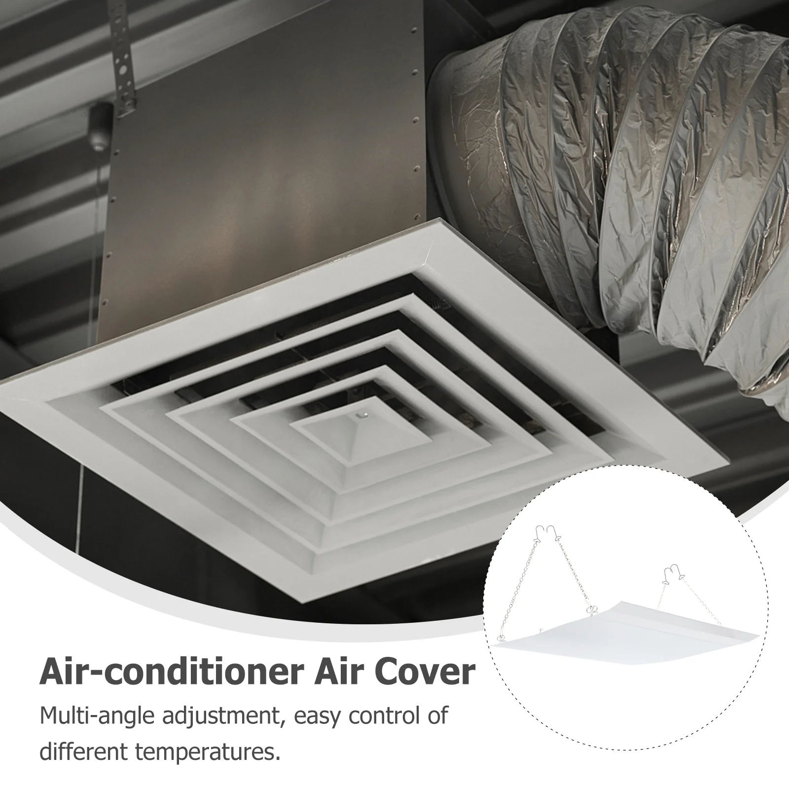 1 قطعة منحرف مكيف الهواء لكمة خالية تركيب مكافحة انتفخ مكيف هواء داخلي الزجاج الأمامي دليل الرياح #1