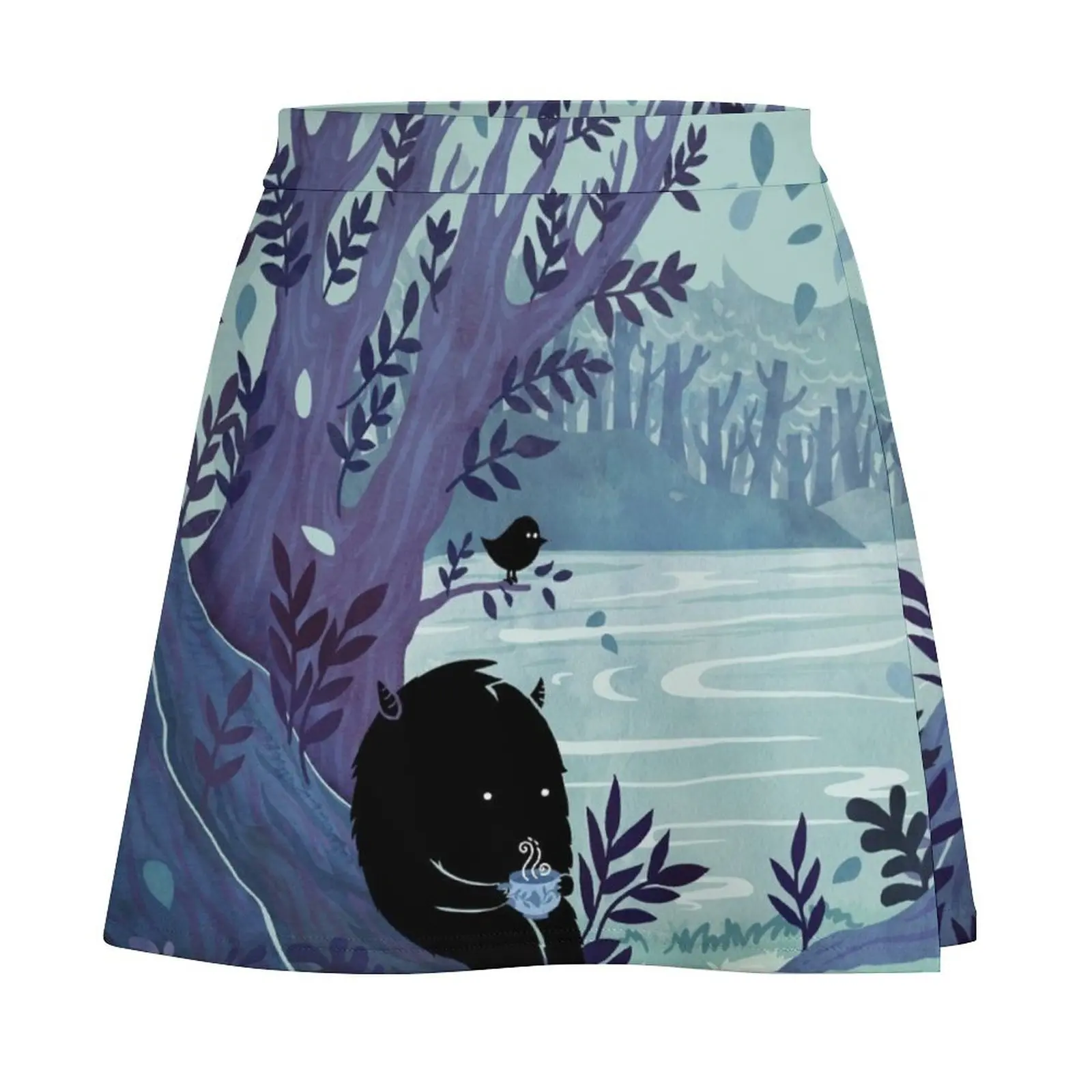 A Quiet Spot of Tea Mini Skirt Womens dresses Women clothing Mini Skirt