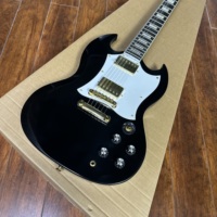 High quality black SG Custom electric guitar,in stock