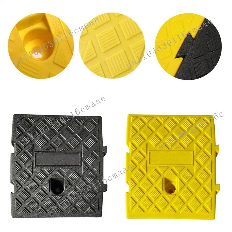 New Threshold Curb Ramp Portable Ramp Pad Car Ladder Triangle Pad Suitable for Loading and Unloading Scooters