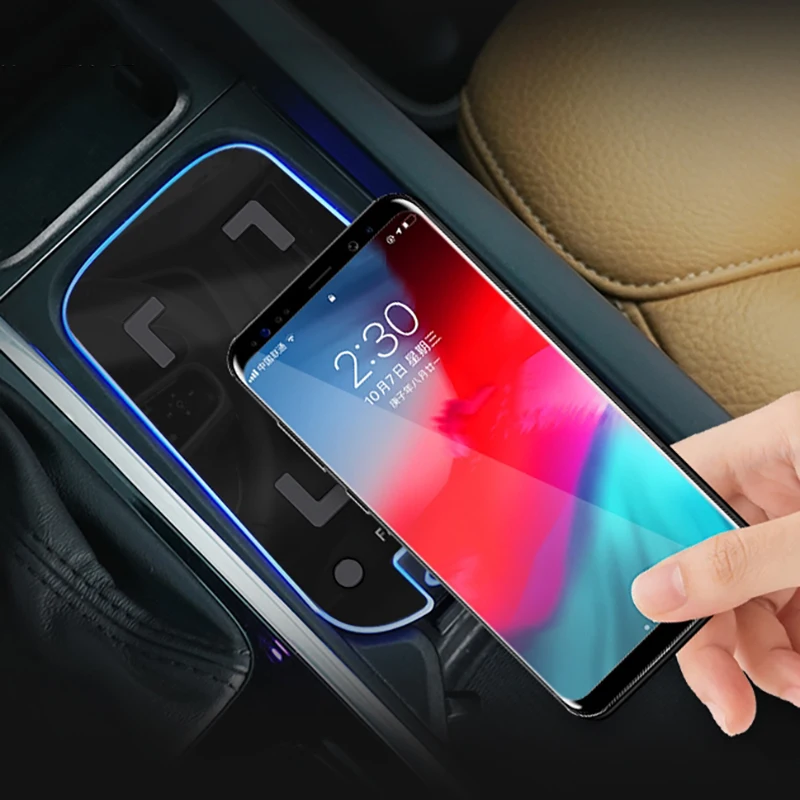 15W Car wireless charger for Volvo XC90 S90 V90 XC60 S60 V60 C60 15w fast phone charger charging holder charging pad plate