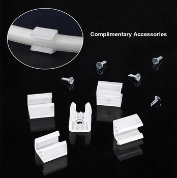 קליפ תיקון רצועת האור כולל ברגים