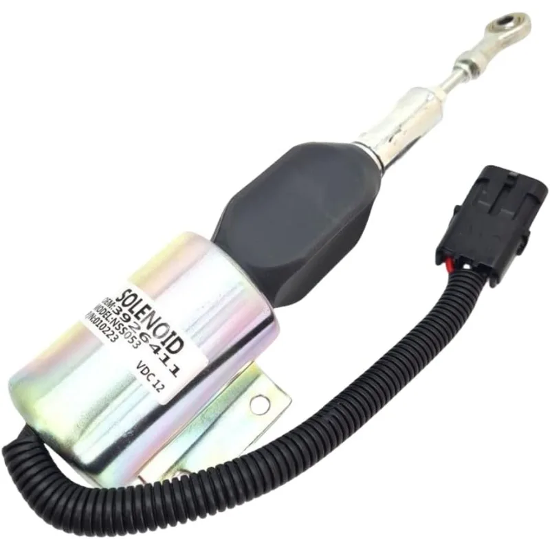 

12V Fuel Shut Off Solenoid Valve 3926411 SA-4257-12 RE502473 For Cummins 6CT 8.3L Engine For Woodward/John Deere Diesel Engine