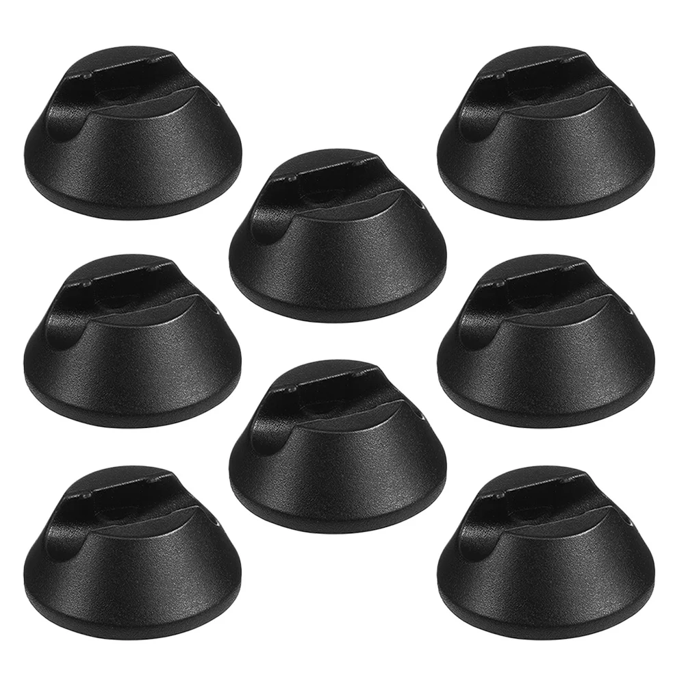 

8Pcs Durable Slot Rubber Chair Leg Caps Floor Protectors Chair Leg Sliders for Wood Floor Scratch Noise Control