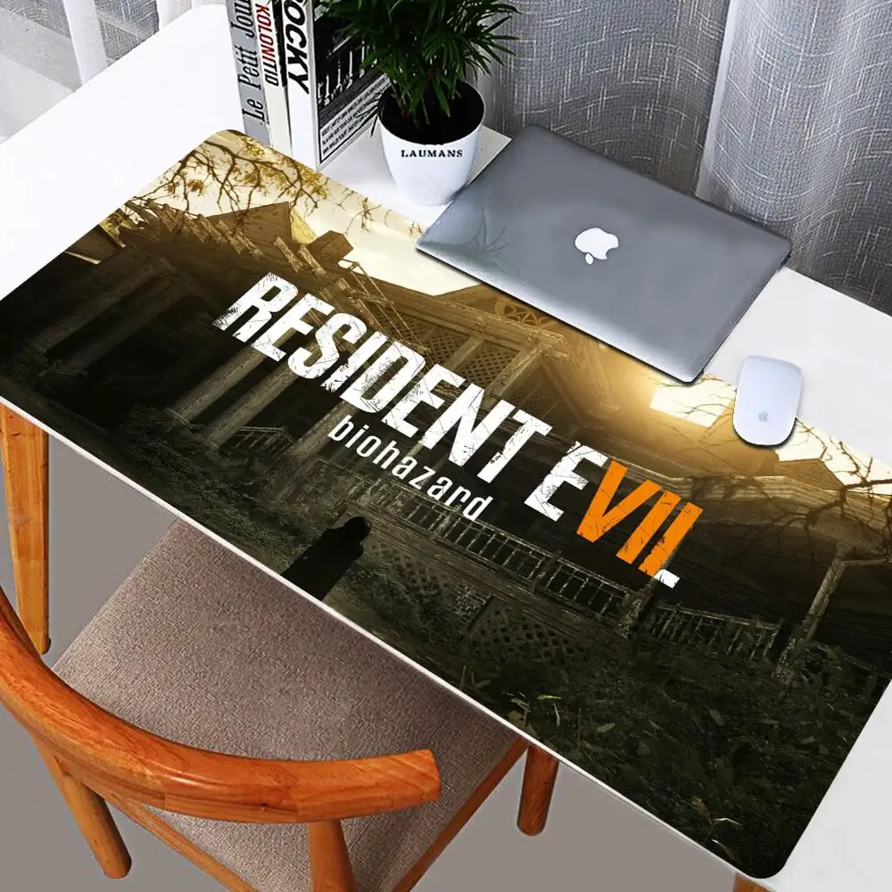 

Popular third-person horror shooter Resident game Evil series Mouse Pad Non-Slip Rubber Edge locking mousepads Game play mats fo