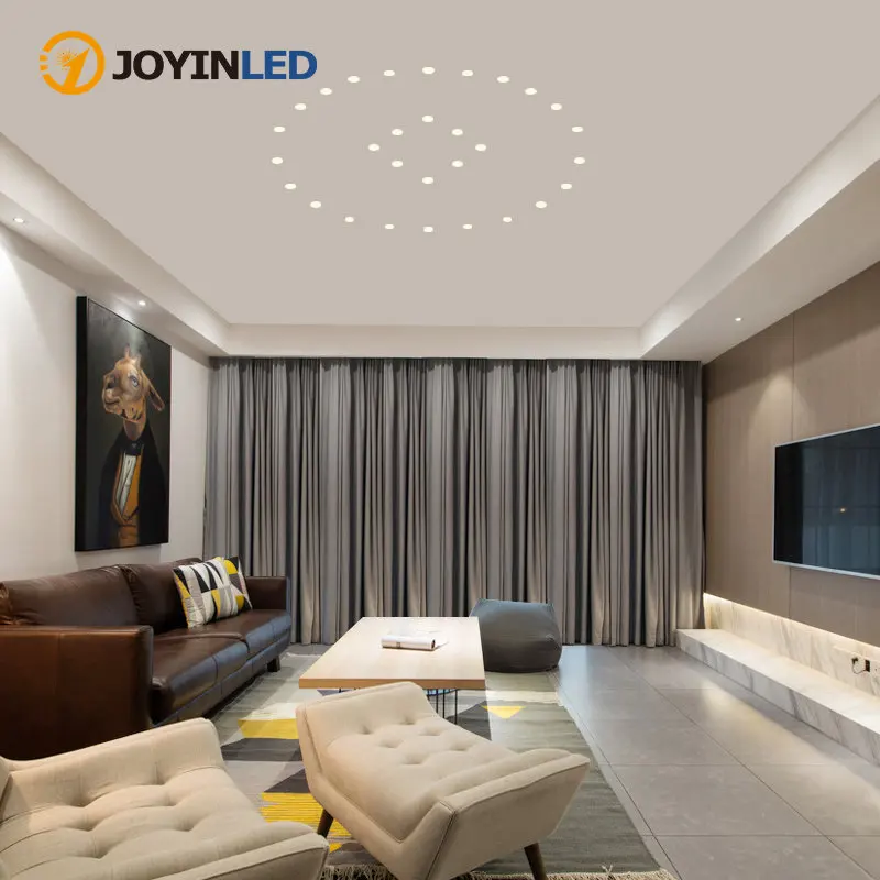 Embedded LED Mini Spotlight Household Anti-glare Non-main Light Cabinet Lighting 3W5W7W9WLED Spot Downlights