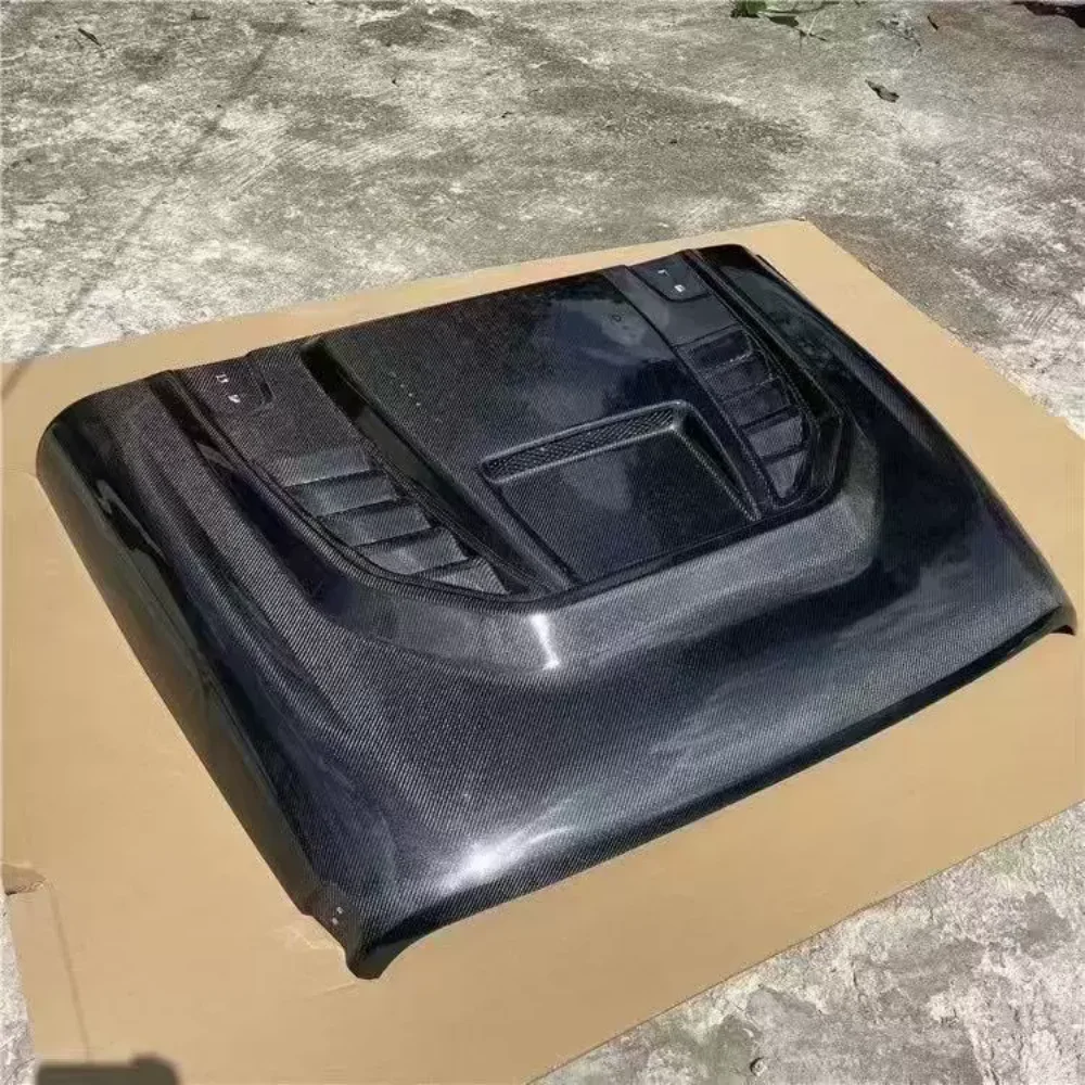 

Carbon fiber Engine cover Hood For Jeep Wrangler JL modified Bonnet Hood Body Kit Car accessories
