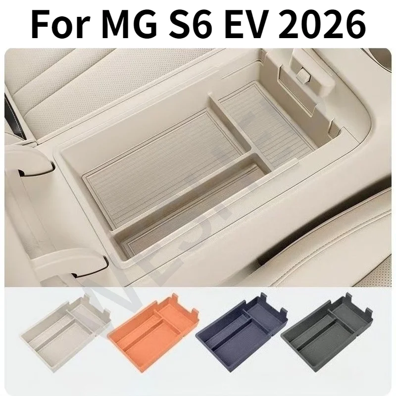 Für MG S6 EV 2026 Armlehnen-Aufbewahrungsbox, Langlebiger Mittelkonsolen-Aufbewahrungsbehälter, Präzise Passform, Einfache Installation, Innenzubehör – Detail 1