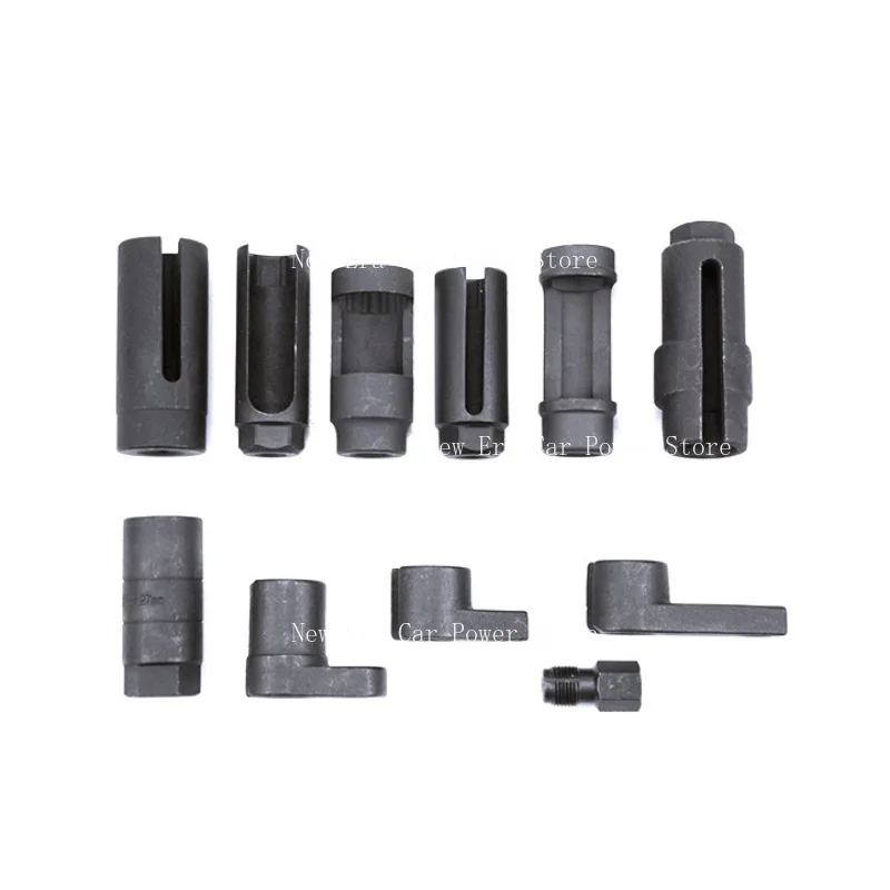 

Набор из 11 предметов для снятия датчиков кислорода, инструмент для разборки датчиков кислорода, подходит для ремонта автомобилей