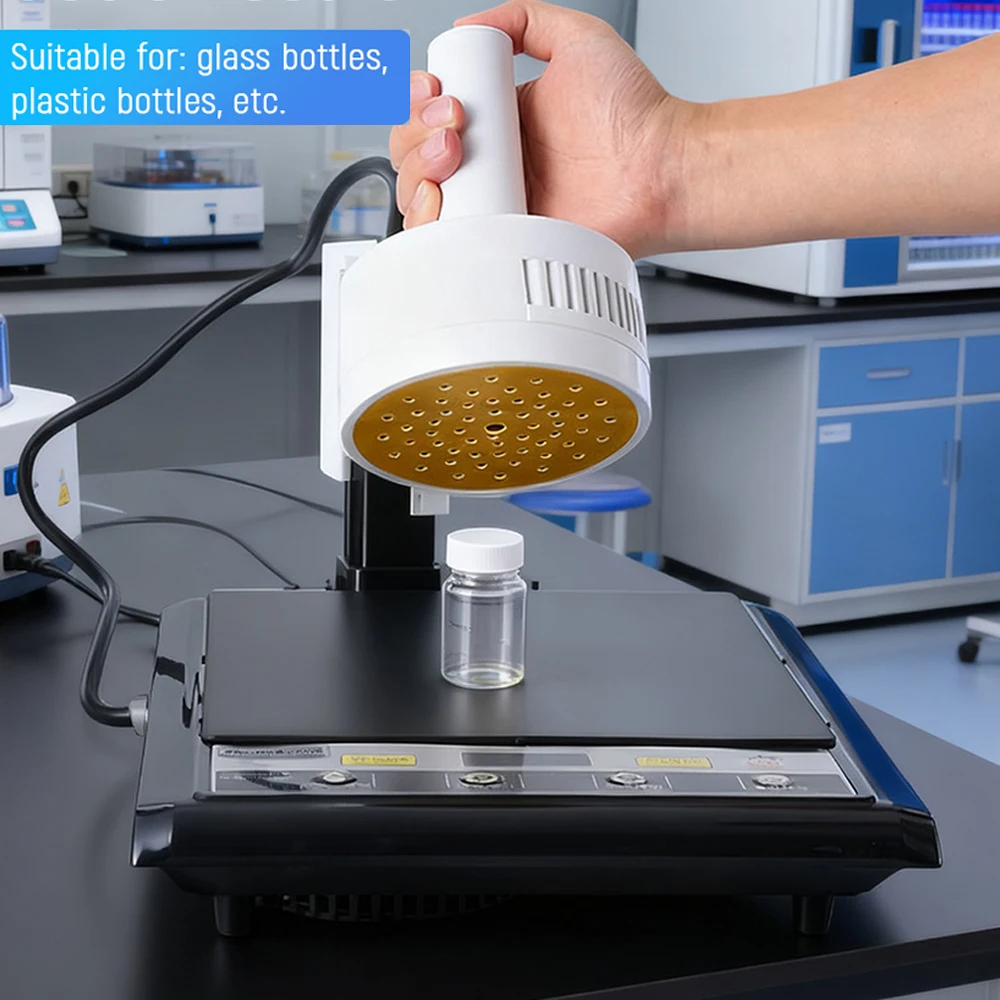 220V Hand Held Electromagnetic Induction Sealer Plastic Bottle Sealing Machine 20-70MM Aluminium Foil Capper Cap Packing