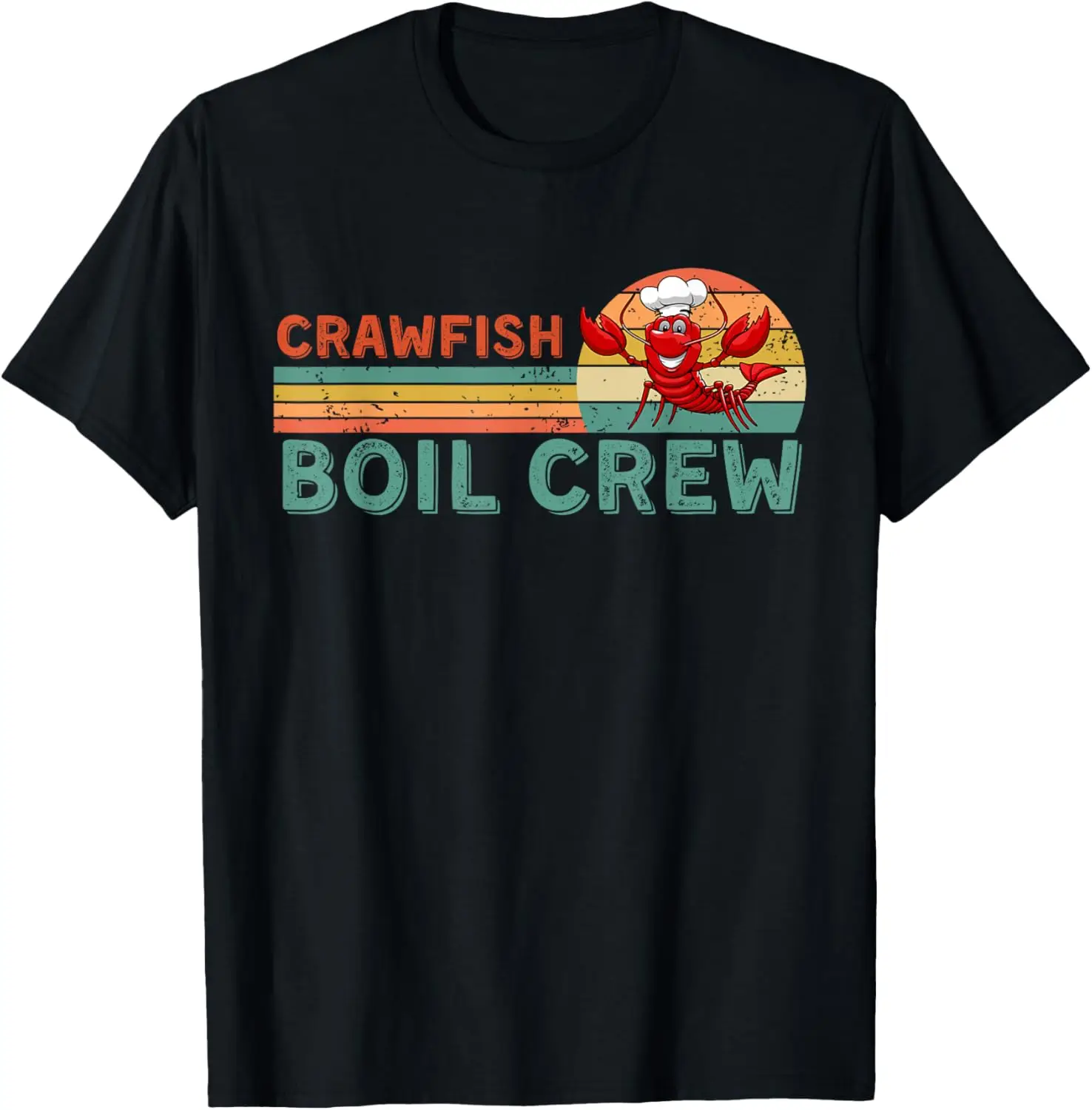 

Retro Crawfish Boil Crew Gift -Crayfish/Crawdad/Mudbug Lover T-Shirt